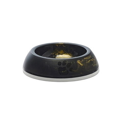 Savic Food Bowl Kat Delice Marble Black Gold