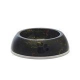 Savic Food Bowl Delice 2 en or noir en marbre - afbeelding 1