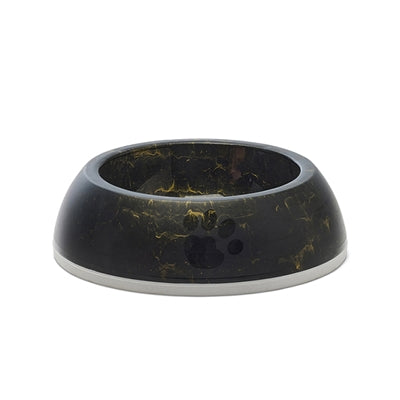 Savic Food Bowl Delice 2 en or noir en marbre