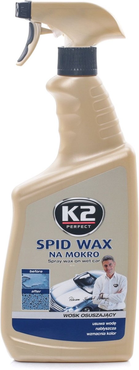 Série K2 k087m - lavage rapide parfait - 770ml - cire synthétique en spray - protection hydrofobe