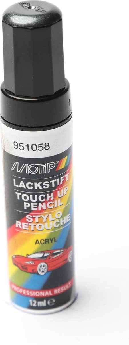 Motip 951058 - stylo peinture automobile - gris métallisé - 12 ml