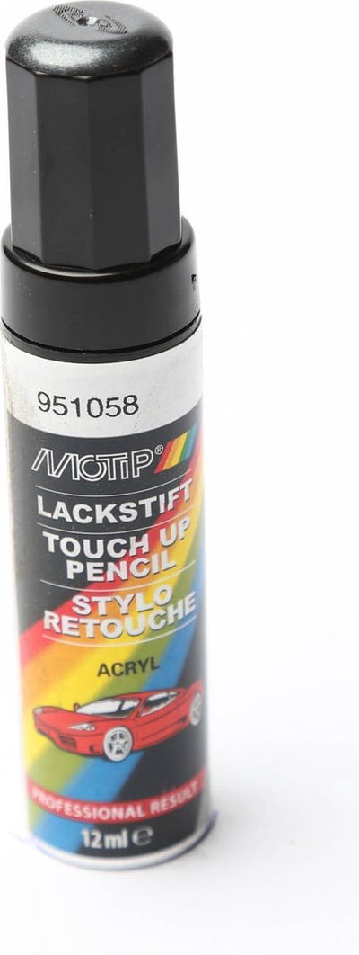 Motip 951058 - stylo peinture automobile - gris métallisé - 12 ml