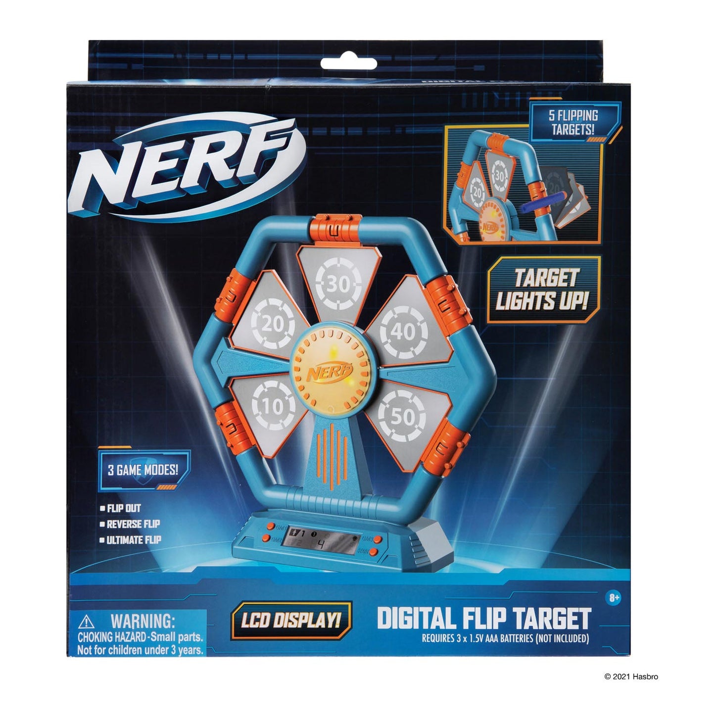 Cible à bascule numérique Nerf