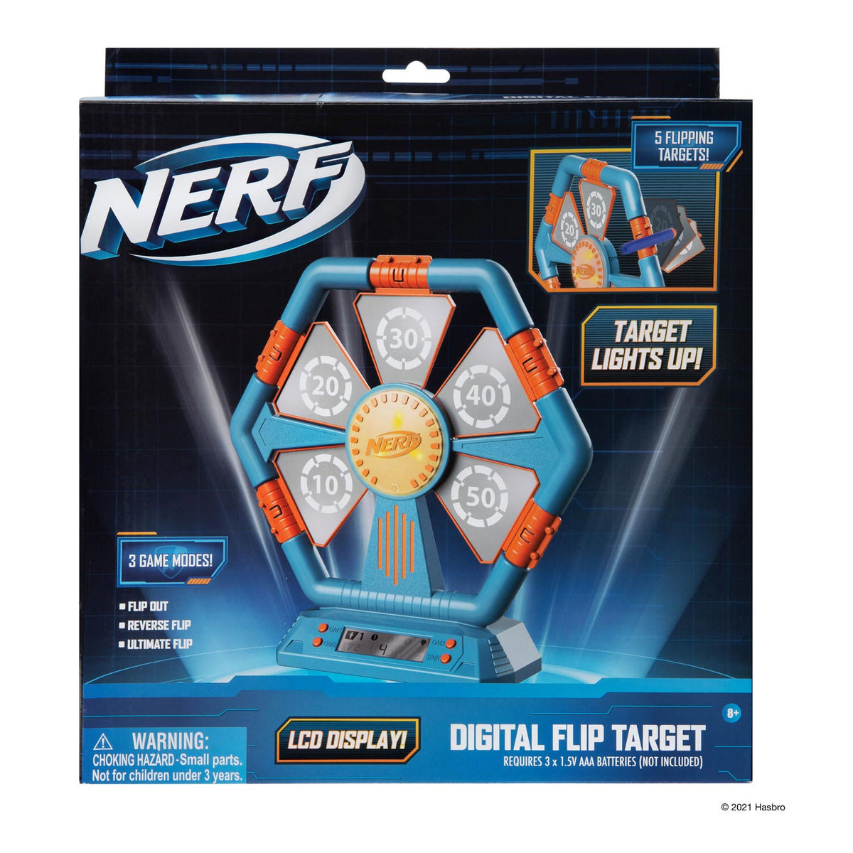 Cible à bascule numérique Nerf
