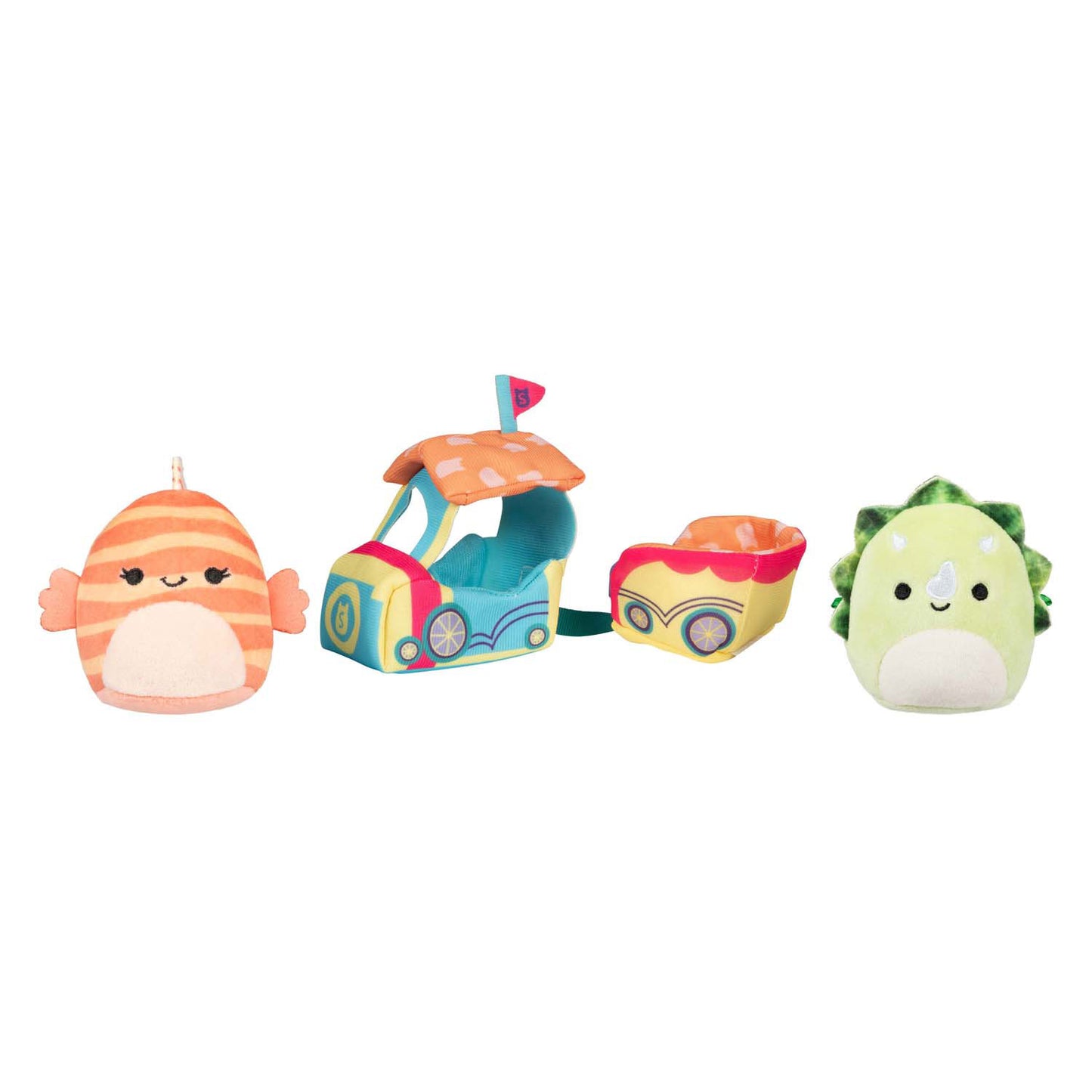 Squishmallows peluche micromallows en peluche - ticket to ride, 4 pcs.