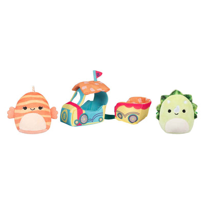 Squishmallows peluche micromallows en peluche - ticket to ride, 4 pcs.