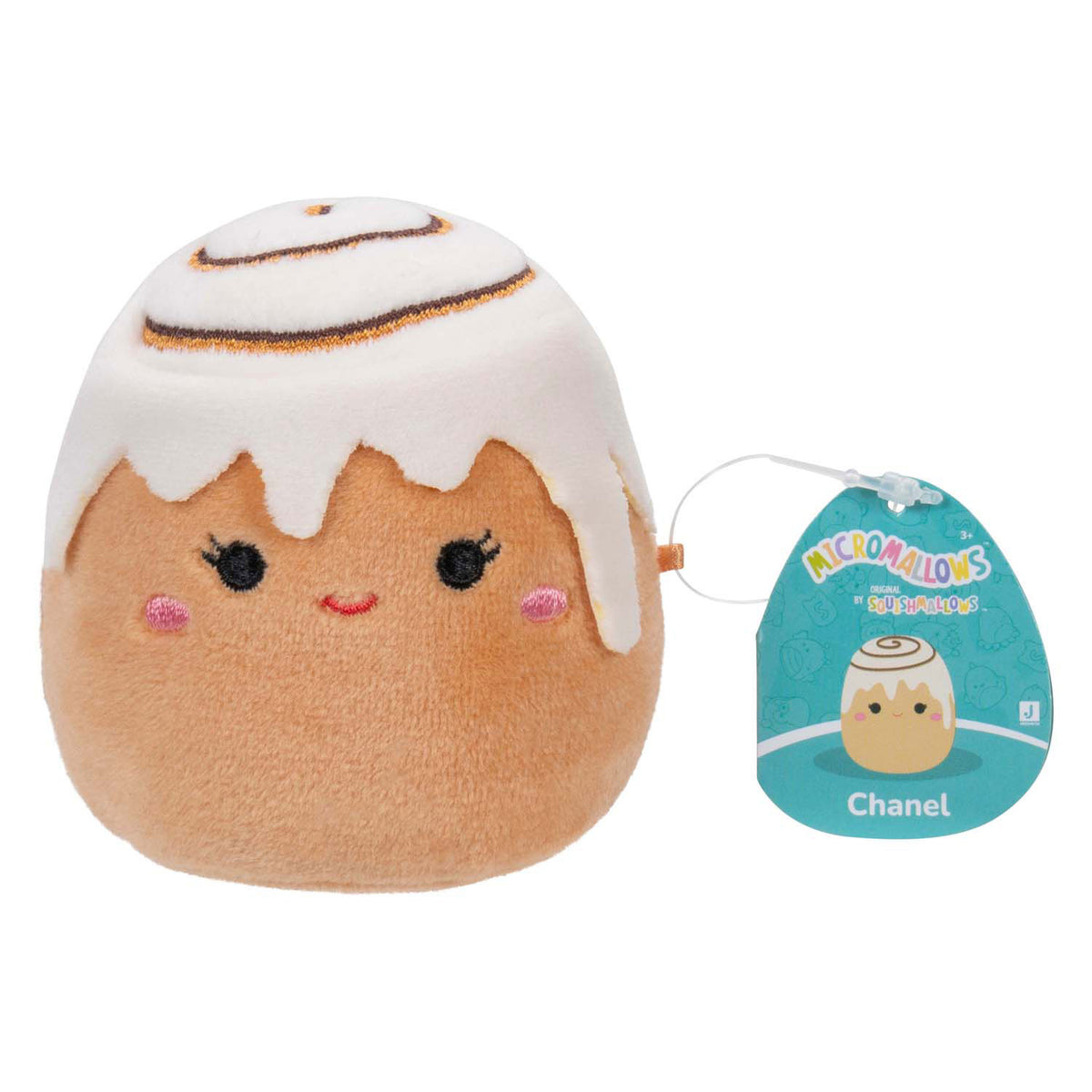 Peluche peluche Squishmallows - micromallows chanel, brina, lucia, tenise, pack de 4