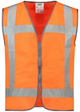 Gilet de sécurité rws orange fermeture éclair xl