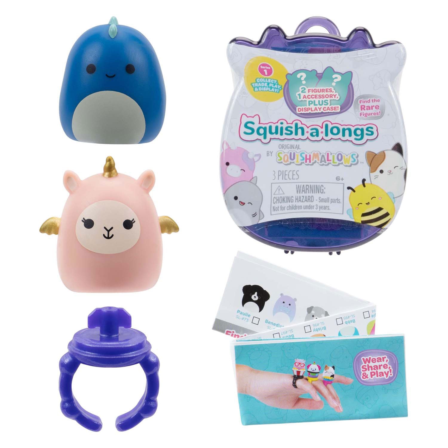 Squishalongs blind sac 2 pièces assorti