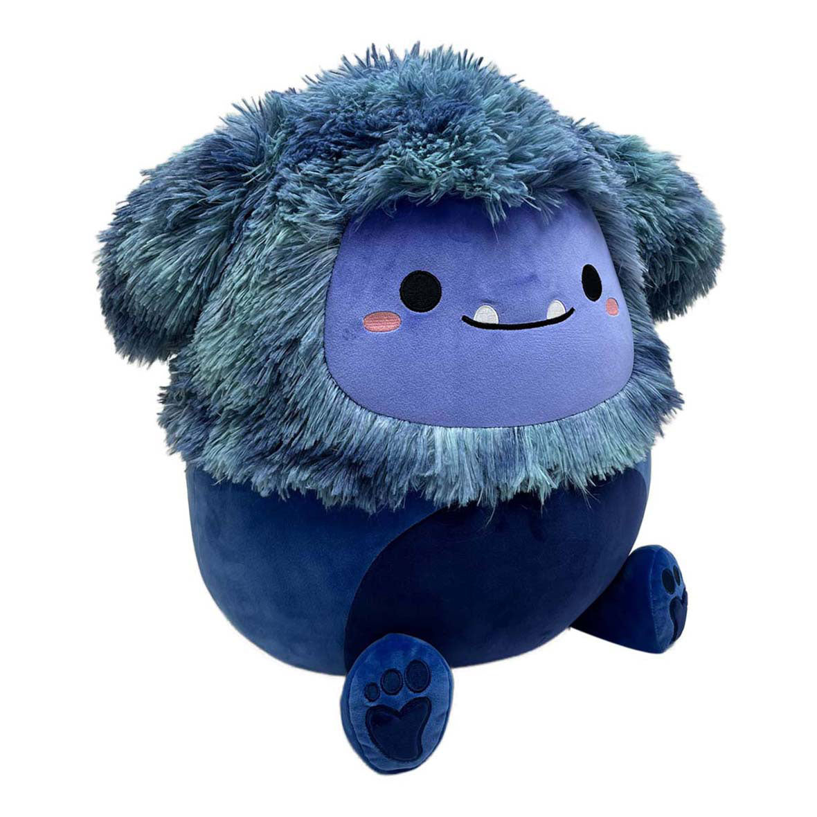 Peluche peluche Squishmallows - dani bigfoot bleu marine, 40cm