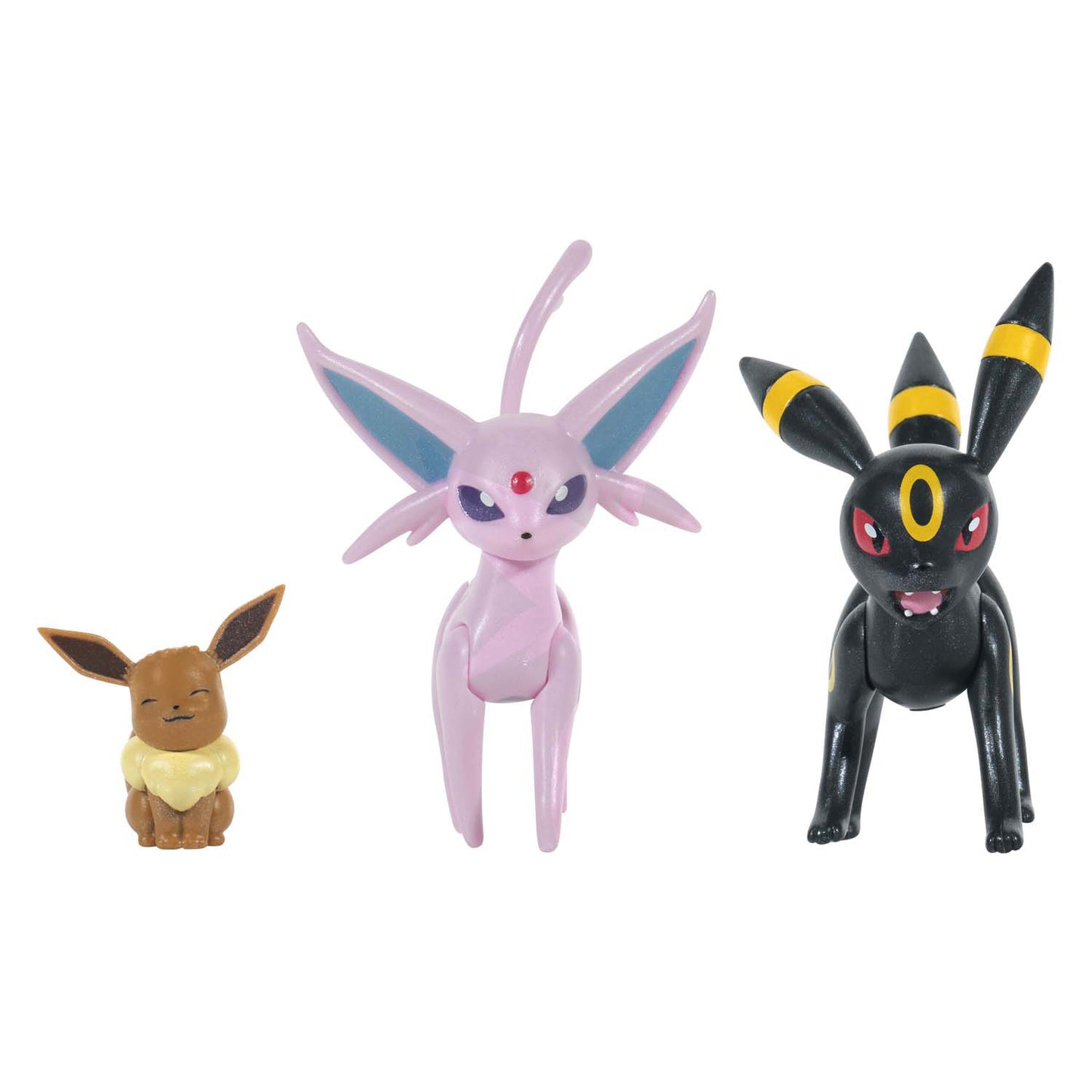 Jazwares Pokémon Evolution Multipacks - Évoli, Umbreon Espeon