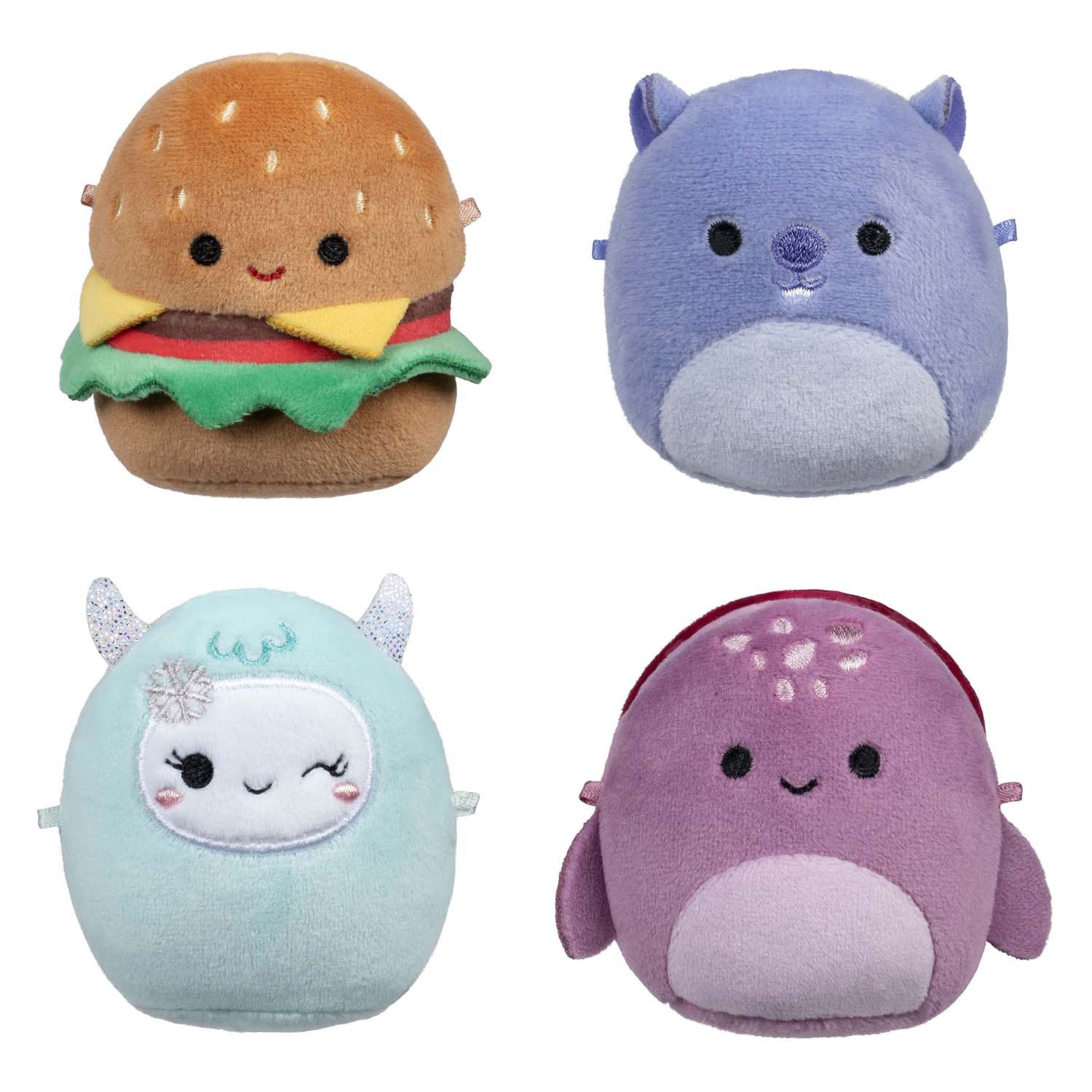 Micromallows en peluche 6,5 cm 4 pièces ensemble 2
