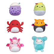 Squishmallows micromallows en peluche câlin - myrnam henley, carlos, anjara, joelle, poplina, 6-pack - afbeelding 1
