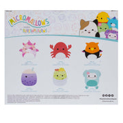 Squishmallows micromallows en peluche câlin - myrnam henley, carlos, anjara, joelle, poplina, 6-pack - afbeelding 3