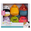 Squishmallows micromallows en peluche câlin - charles, onel, mo, cookie, reed, layla, 6-pack