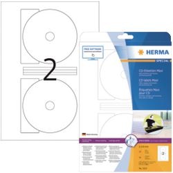 Sans marque herma 5115 cd dvd étiquette 116mm blanc - 50 étiquettes