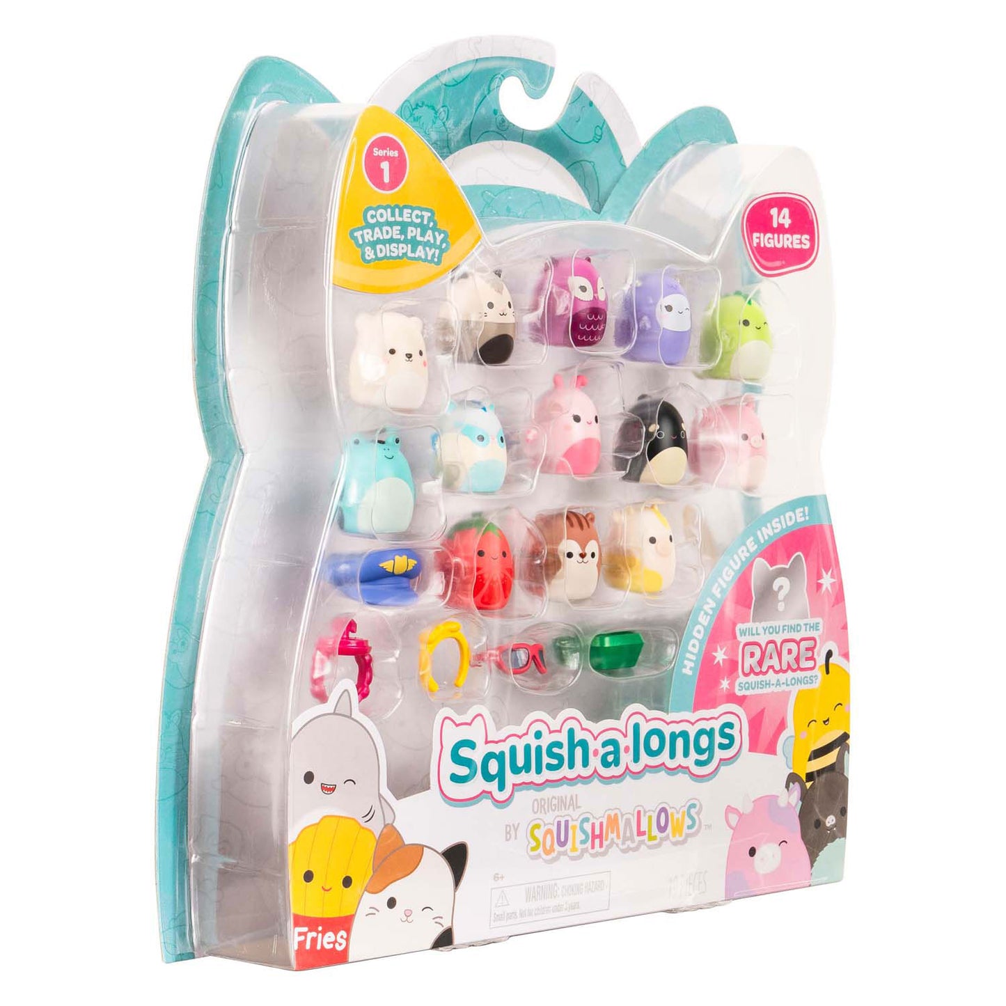 Squishmallows - figurines de jeu squish-a-longs - style 2, 14 pcs.