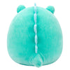 Peluche peluche Squishmallows - alligator tortuga bleu-vert, 40cm