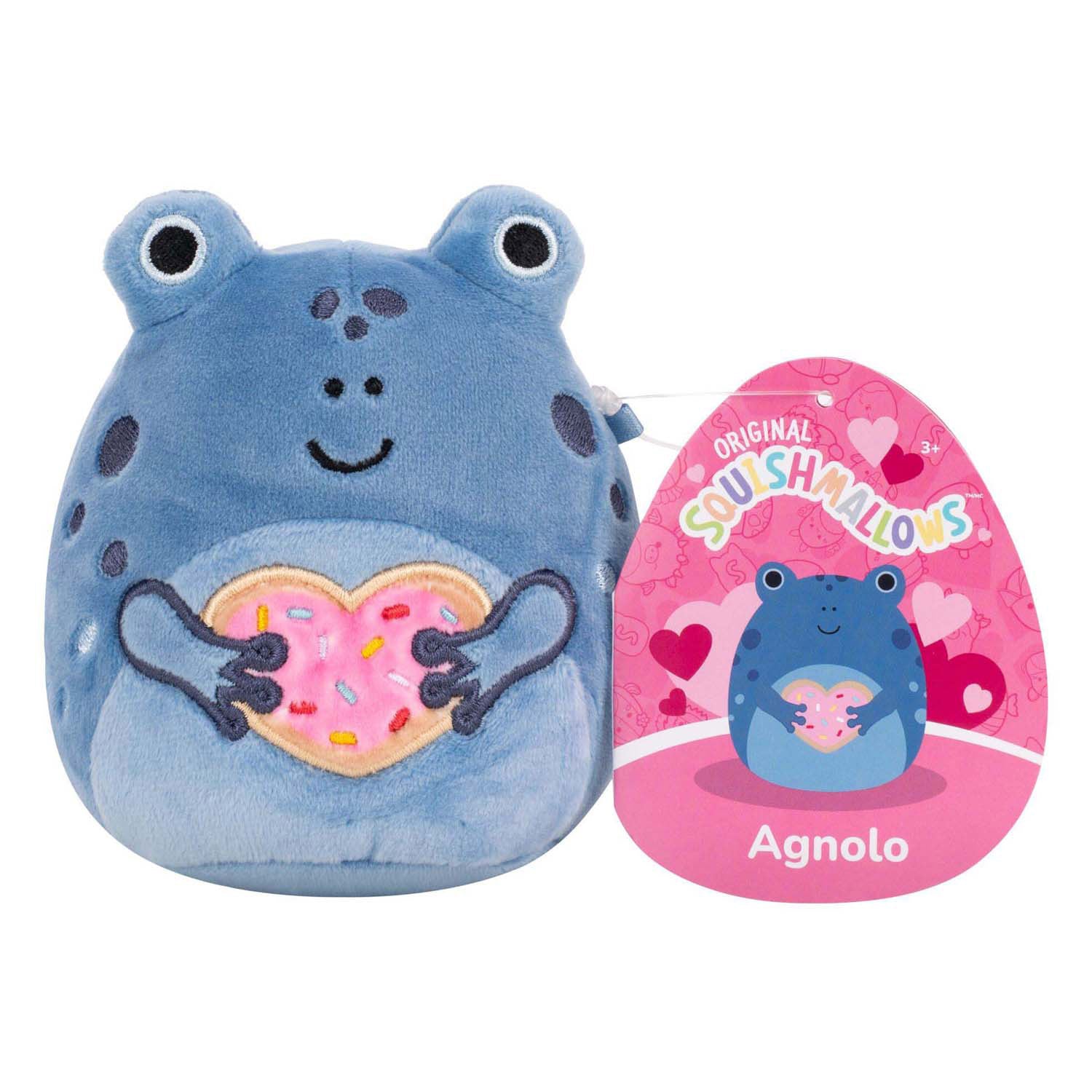 Squishmallow de l'escouade mystère de la Saint-Valentin Jazwares - 10 cm