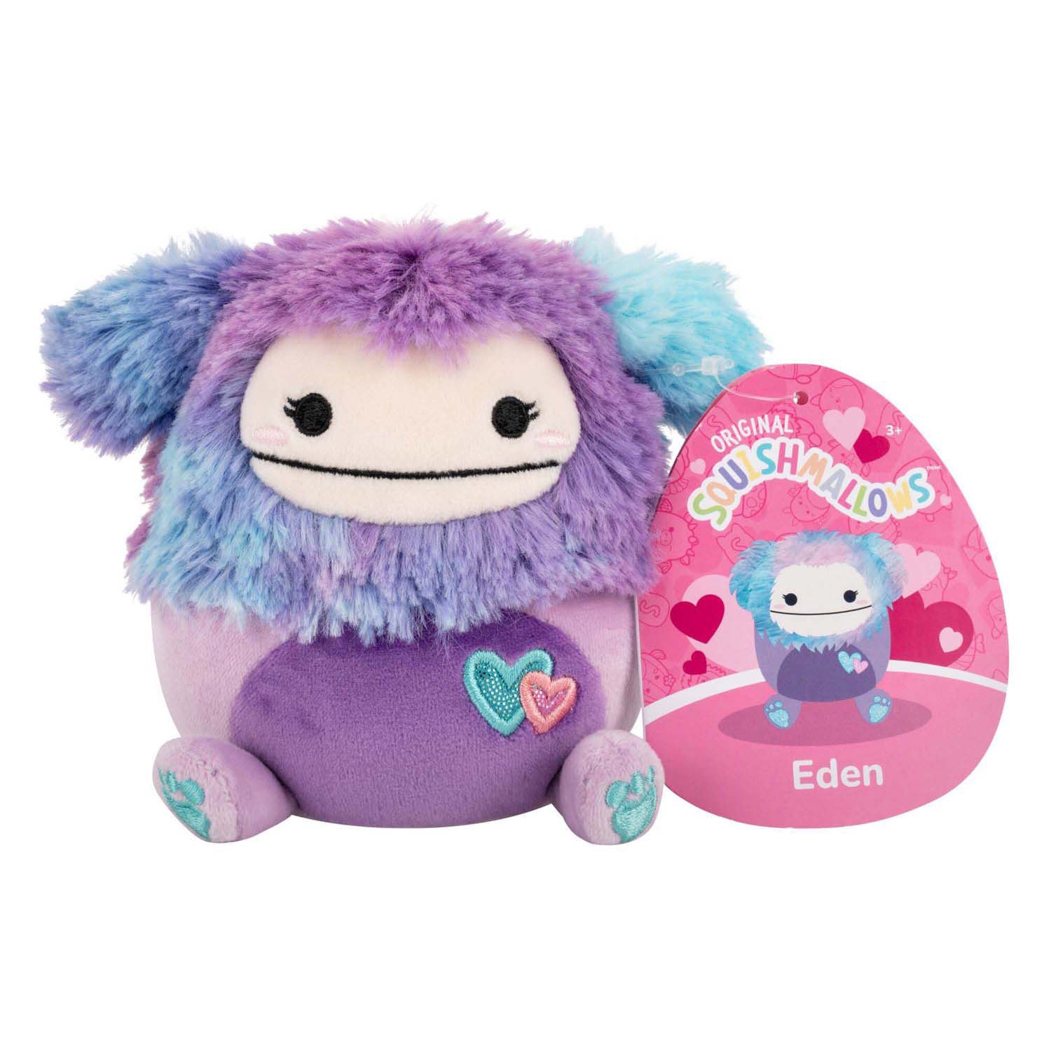 Squishmallow de l'escouade mystère de la Saint-Valentin Jazwares - 10 cm