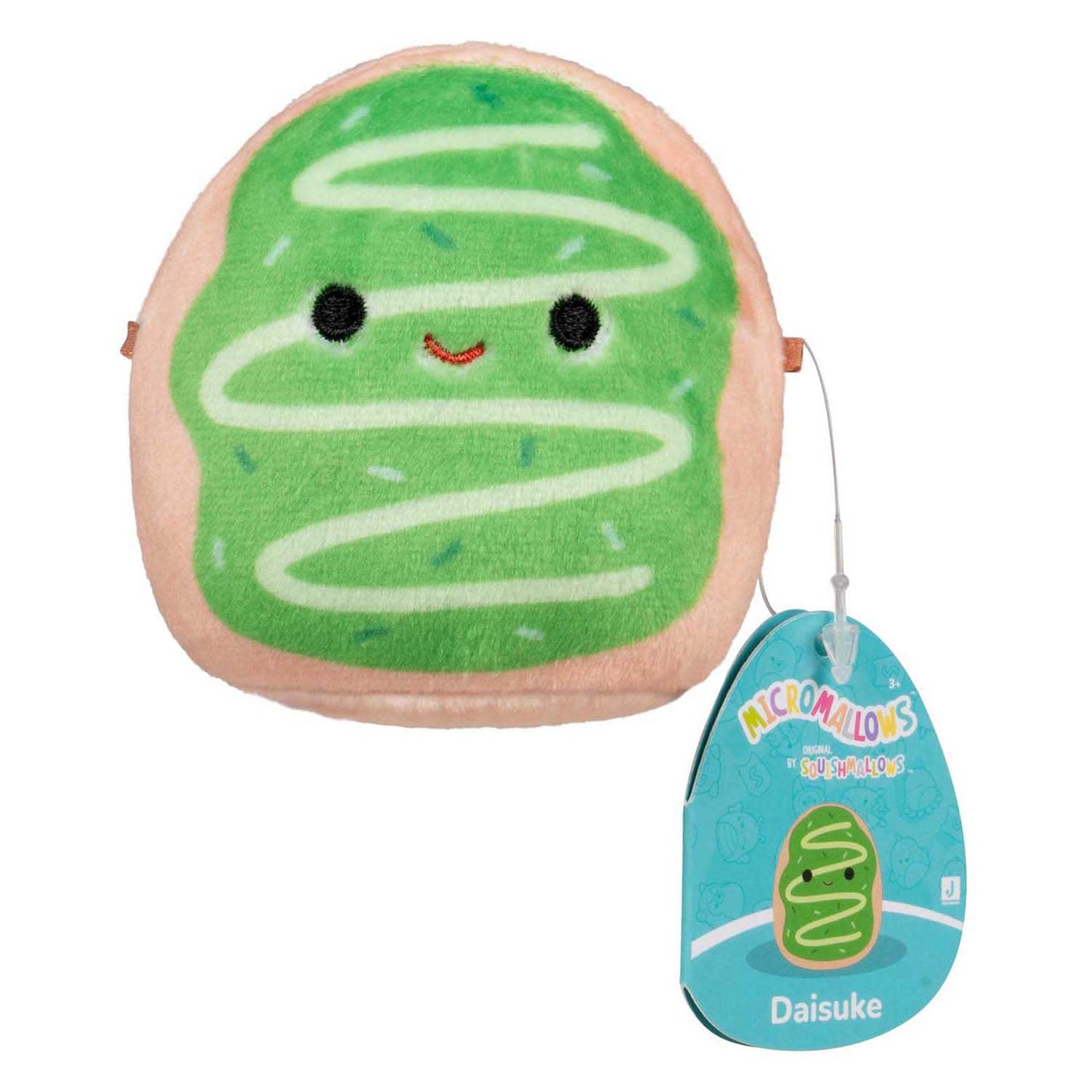 Peluche Micromallows 6,5 cm paquet de 3 ingred, amélie daisuke