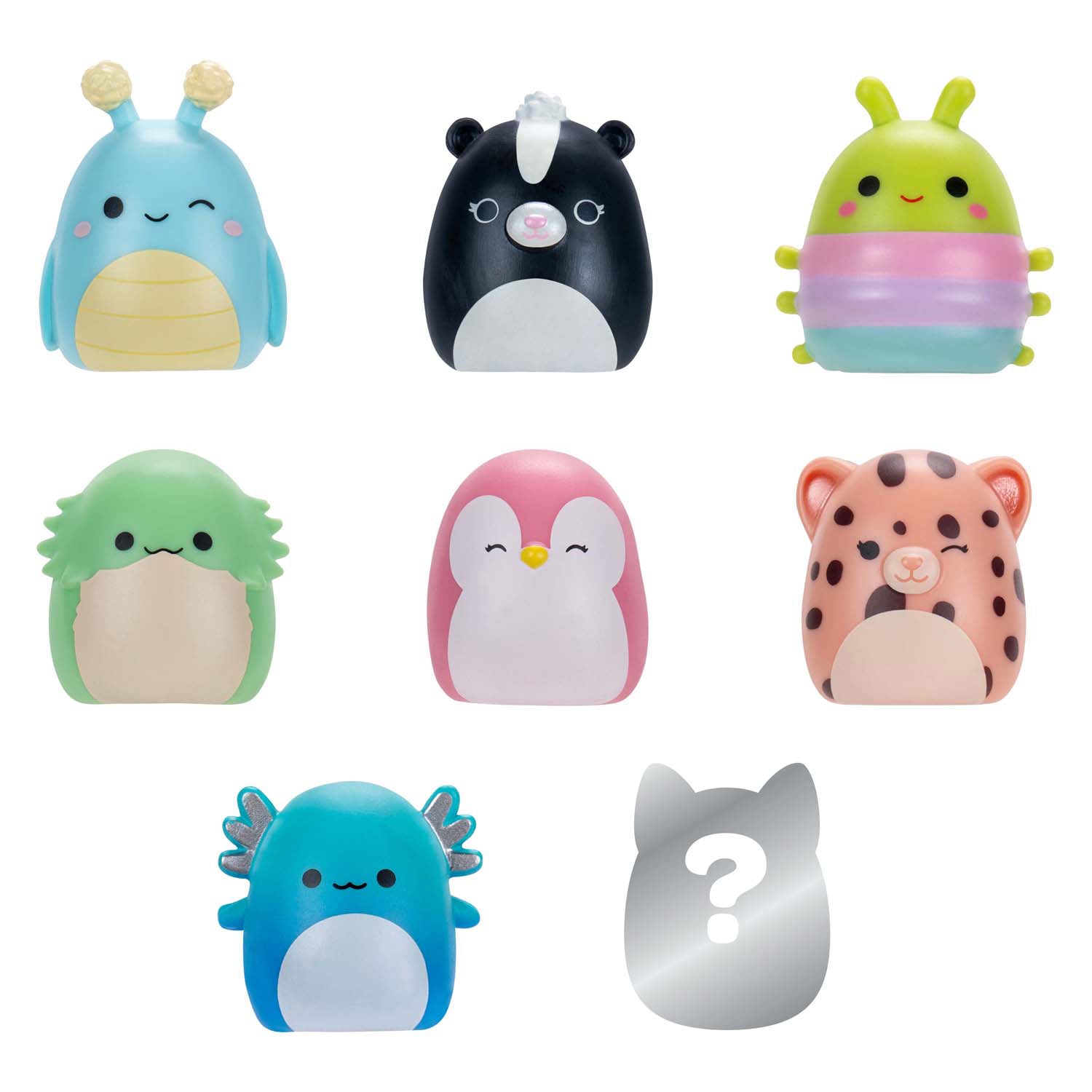 Squishmallows Jazwares - figurines squish-a-longs style 1 - 8 pcs.