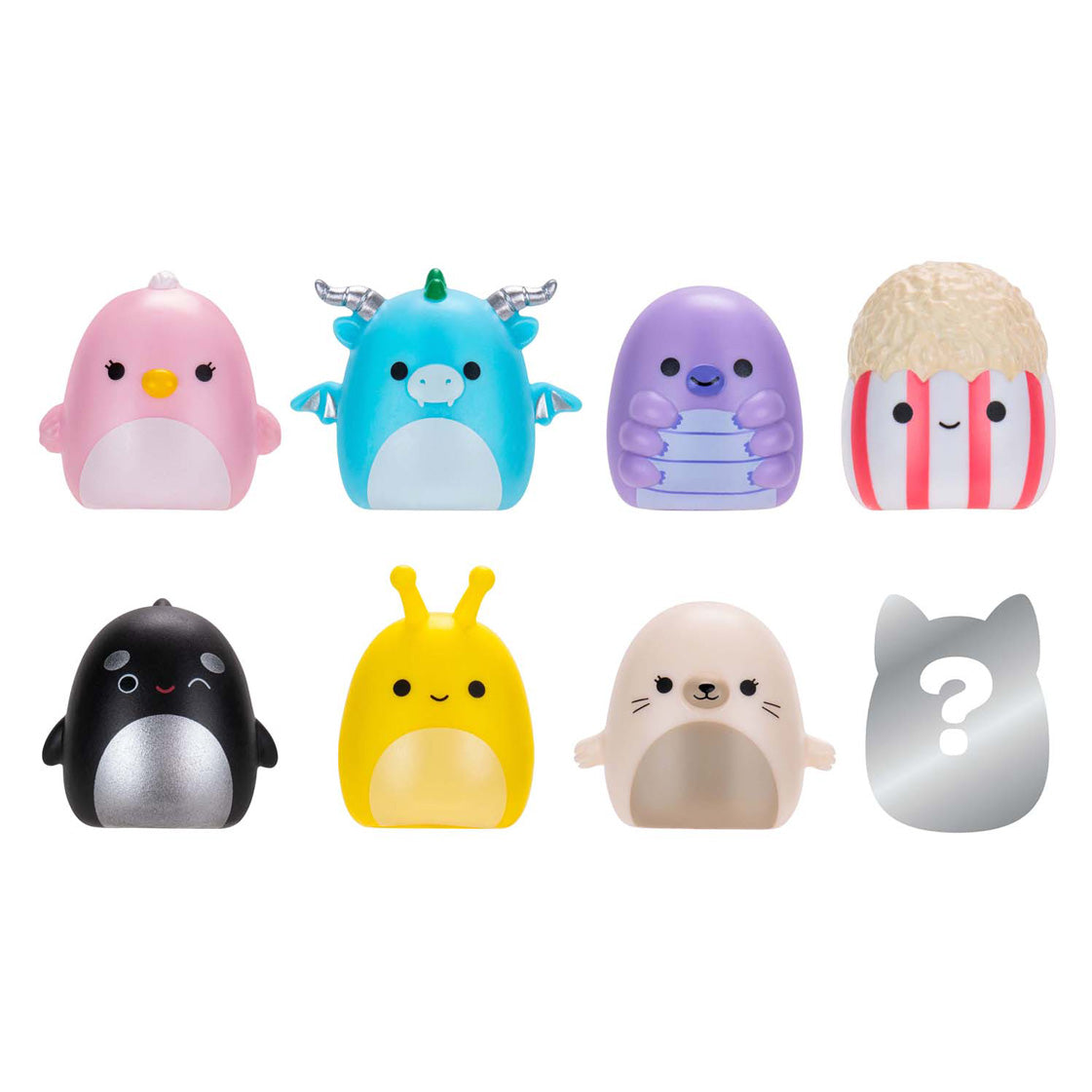 Squishmallows Jazwares - figurines squish-a-longs style 2 - 8 pcs.