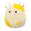 Peluche peluche Jazwares squishmallows - dagmar la vache citron - 30cm
