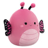 Peluche peluche Jazwares squishmallows - marcelina le papillon monarque rose - 40cm