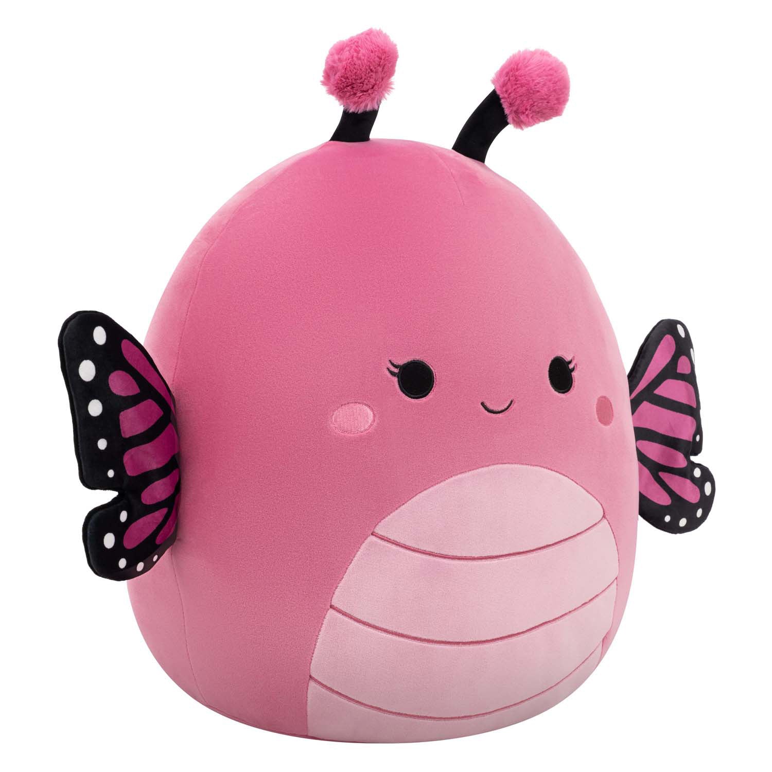 Peluche peluche Jazwares squishmallows - marcelina le papillon monarque rose - 40cm