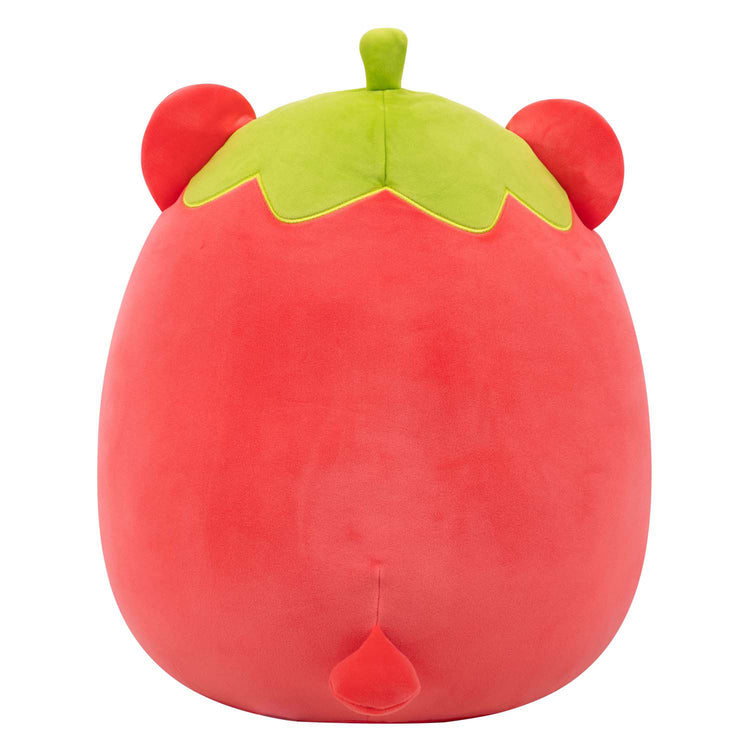 Peluche peluche Jazwares squishmallows - Roméo l'ours rouge fraise - 40cm