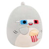 Peluche peluche Jazwares squishmallows - Gordon le requin gris - 40cm