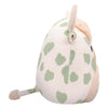 Peluche Jazwares Squishmallows - Celestino la vache des Highlands à pois vert sauge - 19 cm