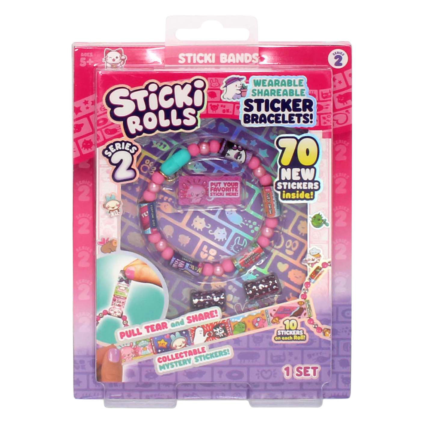 Sticksi roule une seule vague de pack 1