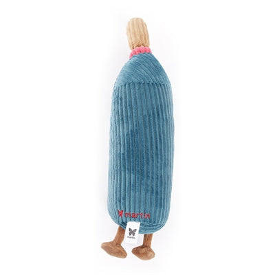 Bouteille de vin de Martin en peluche