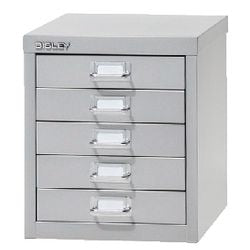 Meuble multi-tiroirs bisley gris