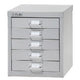 Meuble multi-tiroirs bisley gris
