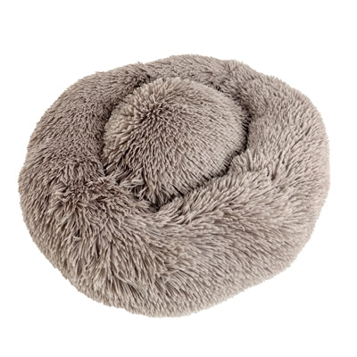Panier de chien sazzz beige duveteuse