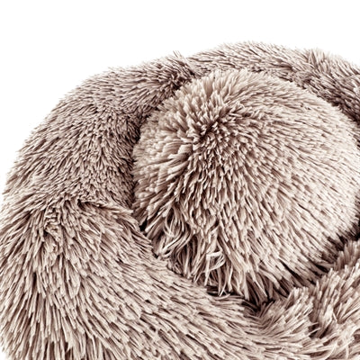 Panier de chien sazzz beige duveteuse