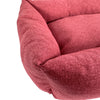 Baazis Baazis Panier de chien rouge