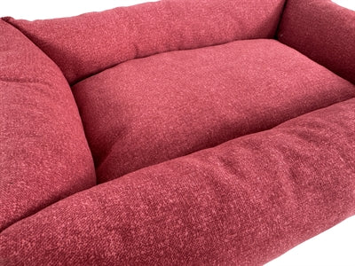 Baazis Baazis Panier de chien rouge