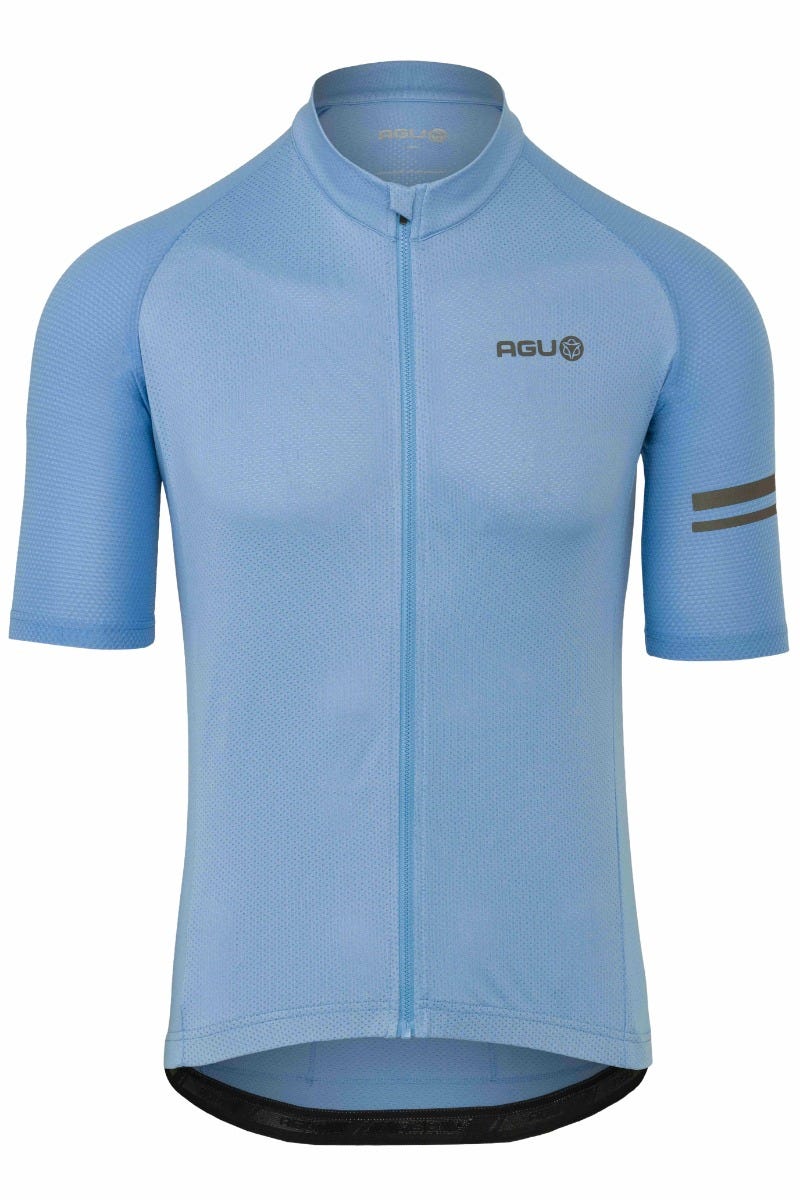 Core maillot de cyclisme essentiel pour hommes bleu tranquille
