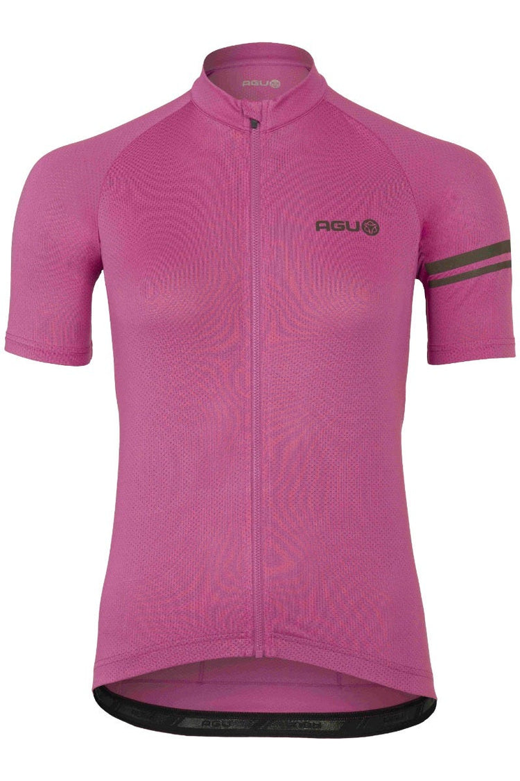 Chemise de cyclisme Core Essential dames fuchsia électrique