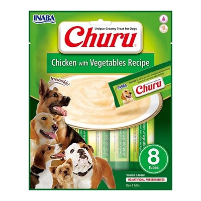 Inaba Dog Churu Chicken with Vegel
