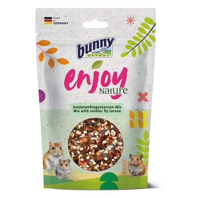 Bunny Nature Profity Mélange avec des larves de mouche soldat