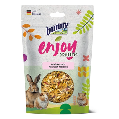 Bunny Nature Profity Mélanger avec des fleurs d'hibiscus