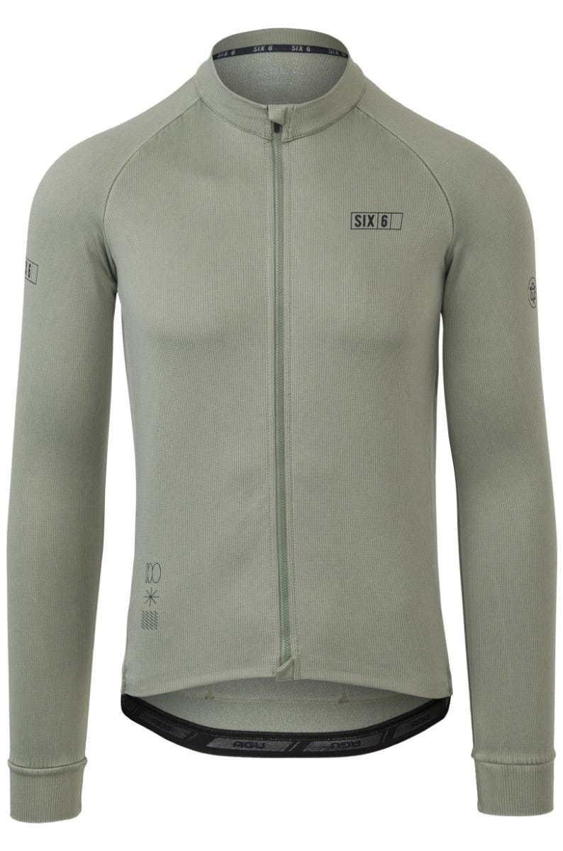 Maillot de cyclisme classique à manches longues six6 hommes