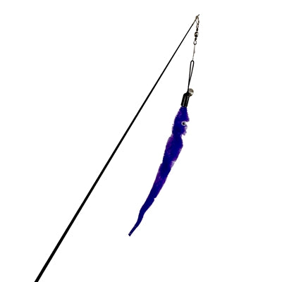 Fofos Easypets extensible Cat Rod Worm violet