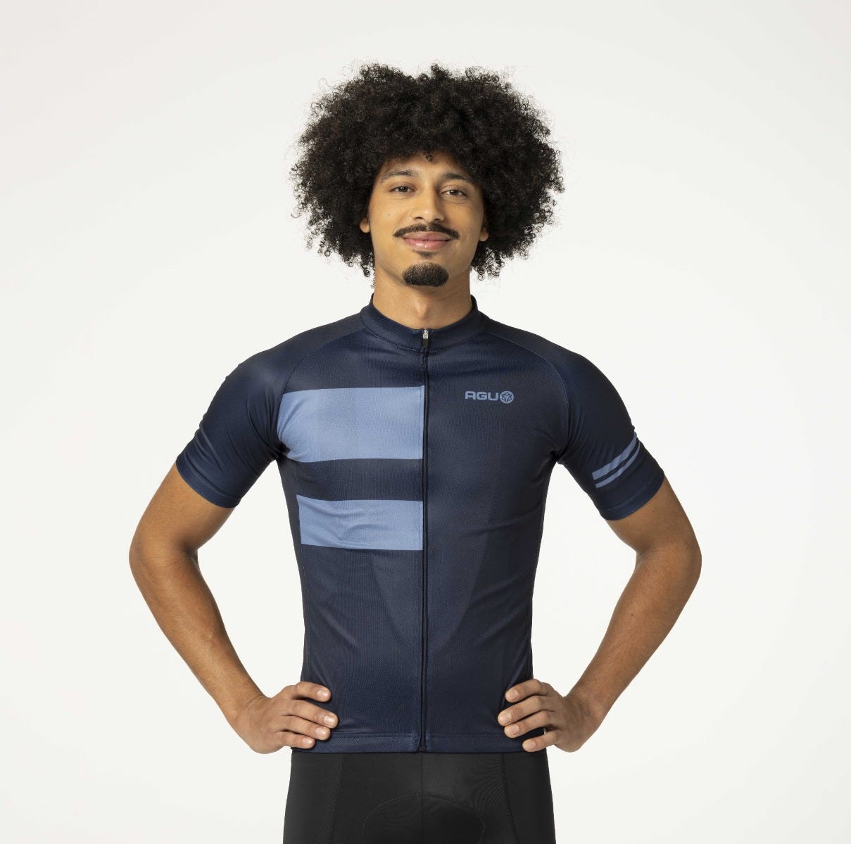 Chemise cycliste rayures essentiel homme