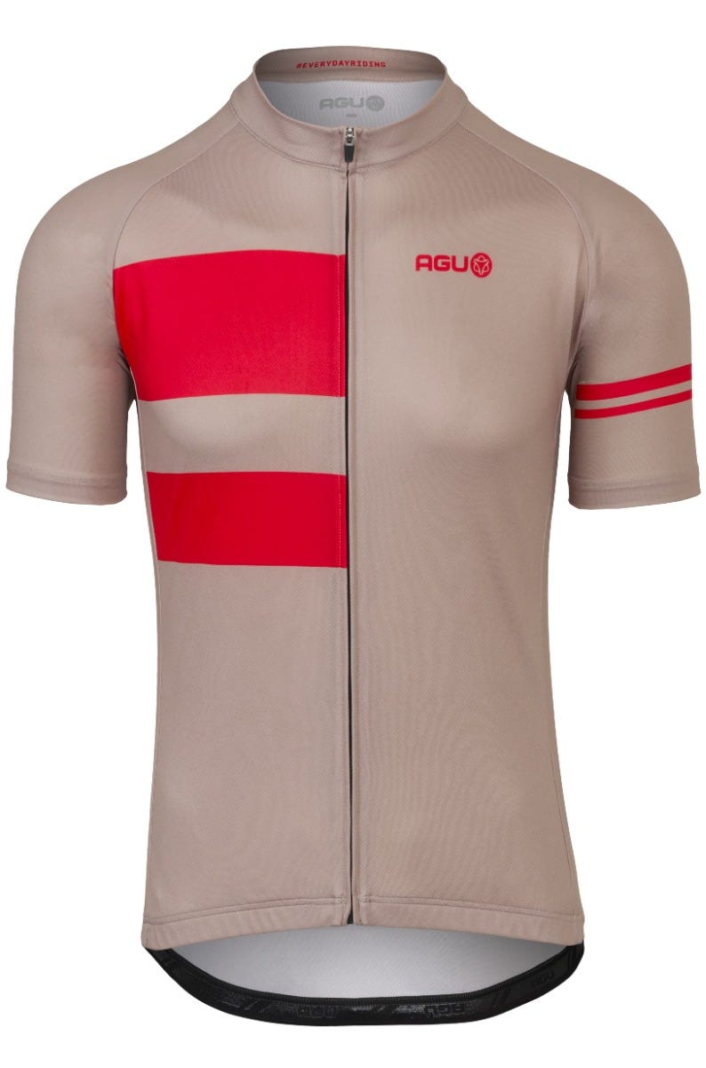 Chemise cycliste rayures essentiel homme